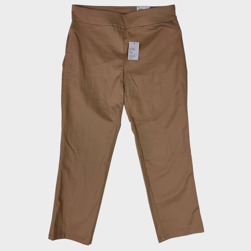 Croft & Barrow NEW NWT The Effortless Stretch Pant 14 Short